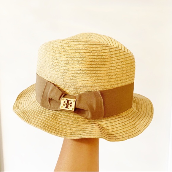 Tory Burch Accessories - Tory Burch straw fedora hat